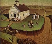 The day of Planting, Grant Wood